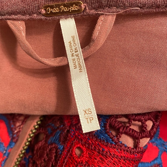 Free People Magpie Rose Jacket NWT Size XS - Picture 6 of 10
